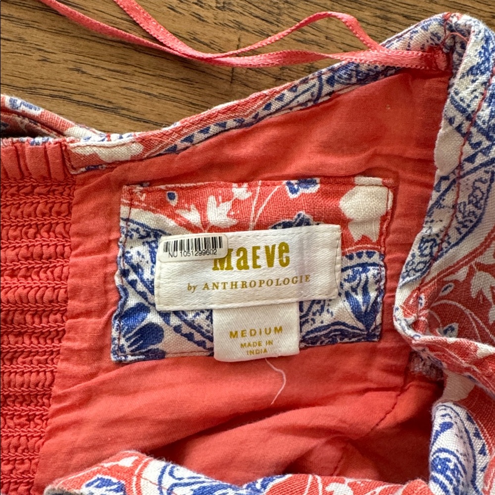 Anthropologie Maeve Halter Mini Dress Medium - Picture 5 of 5